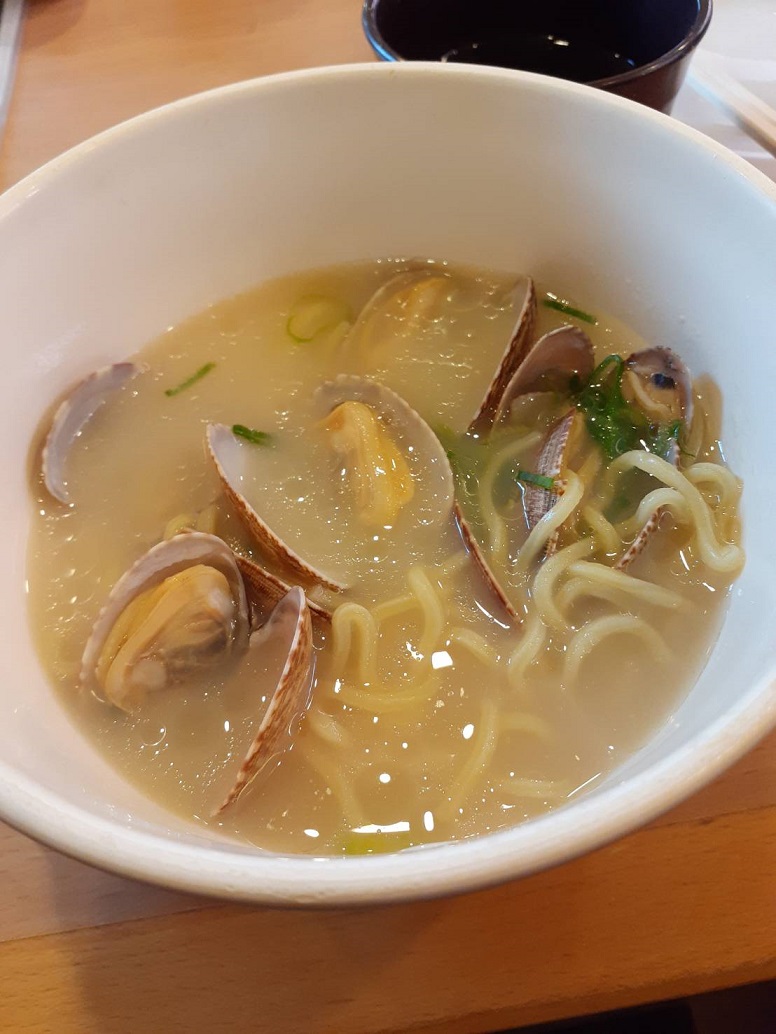 貝の塩ラーメン