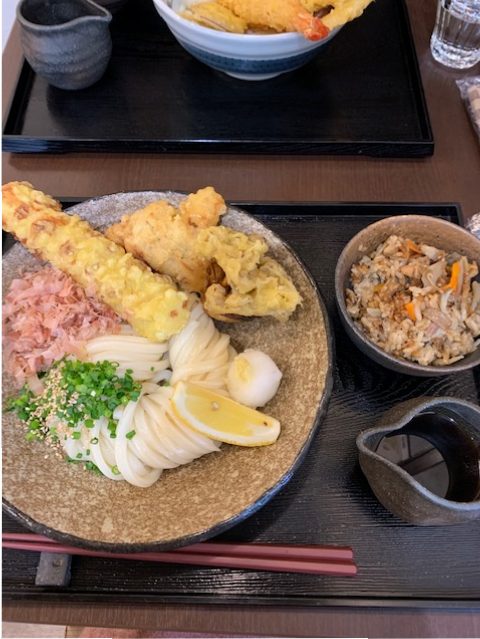 うどんランチ🍚🥢